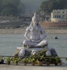 There is a gigantic statue of lord nandi, who is the animal mount of lord shiva, which is placed before the sanctum sanctorum. Posts About Laxman Jhula On Not In India Lord Shiva Statue Lord Shiva Shiva Statue