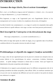 Plan pour le rapport de stage du bac pro. Modele D Un Rapport De Stage De Bac Pro Electrotechnique Pdf Free Download