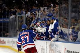 Islanders fans celebrates a goal during the second period against the pittsburgh penguins in game six of. The Curse Of The Rangers Goal Song Wsj