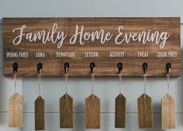 family home evening board