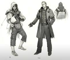 Wesley Burt Concept Art Charakterdesign Figuren Konzept Charakter Kunst