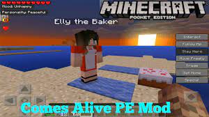 Copy the custom npcs mod package to the.minecraft/mods folder (if it does not exist, install . Interact With Npcs In 0 14 0 Comes Alive Pe Mod Showcase Minecraft Pe Pocket Edition Youtube