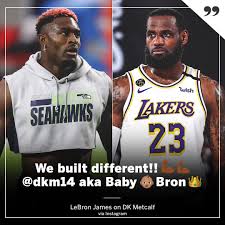 Latest on seattle seahawks wide receiver dk metcalf including news, stats, videos, highlights and more on espn. Espn Lebron James Called Dk Metcalf Baby Bron Facebook
