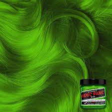 Crazy color natural black black, but not that black. Green Hair Dye Tish Snooky S Manic Panic