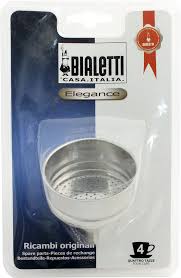 Fast stovetop 4 cups italian espresso maker making pot pitcher coffee new. Coffee Funnel For The Bialetti Venus Moka Pot Crema