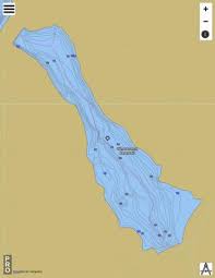 West Branch Reservoir Fishing Map