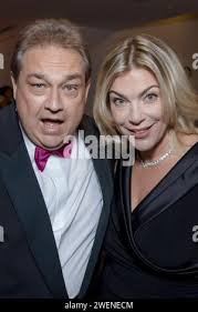 Comedian Oliver Kalkofe kommt mit Frau Connie zum VIP Empfang des 13.  Semperopernballes Dresden. *** Comedian