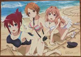 Double Sided Swimsuit Anime Poster: Rail Wars, Maken Ki | eBay