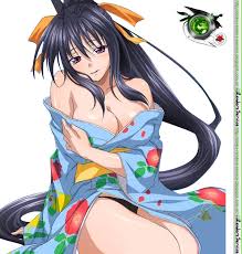 Sexy Akeno Himejima Kimono - Akeno Himejima Fan Art (36701112) - Fanpop