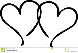 Black And White Heart Copy And Paste Two Hearts Stock Images Image 9123404 Heart Clip Art Free Clip Art Clip Art