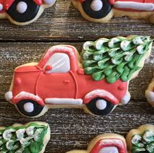 The 2018 Christmas Models Are Starting To Roll Off The Line Cute Christmas Cookies Christmas Cookies Decorated Christmas Sugar Cookies