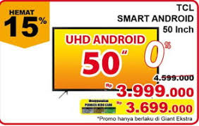 Berlaku hingga 20 juni 2021. Promo Harga Tcl Televisi Terbaru Minggu Ini Katalog Giant Hemat Id