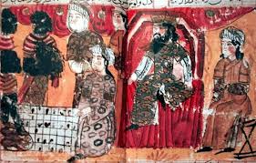 Image result for Persian manuscript chess