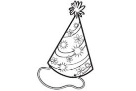 Printable tea party coloring pages. Coloring Pages Party Hats
