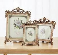 [Hot Item] Vintage personnalisée en usine Antique Cadre Photo en résine  époxy Folk Crafts Home Decor châssis de la résine décoration maison