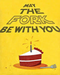 Fork Be With You Birthday Card Fair Trade Winds Happy Birthday Cards Happy Birthday Images Birthday Greetings
