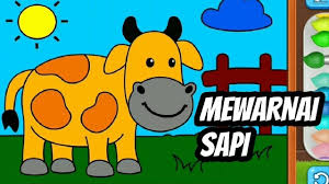 Dengan belajar mewarnai, kreativitas dan imajinasi siswa akan semakin berkembang. Streaming Coloring Book Learning Color For Kids Belajar Mewarnai Sapi Untuk Anak Tk Dan Paud 14 Vidio