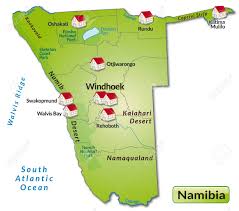 A collection of namibia maps and namibia satellite images. Mapa De Namibia Como Una Infografia En Verde Ilustraciones Vectoriales Clip Art Vectorizado Libre De Derechos Image 25137760