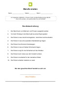 Suchsel für den unterricht erstellen leicht gemacht: Berufe Kostenlose Arbeitsblatter