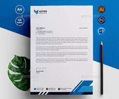 You can easily change the logo, contact information and color of the element itself in just 1 click. 20 Best Microsoft Word Letterhead Templates Free Premium Design Shack