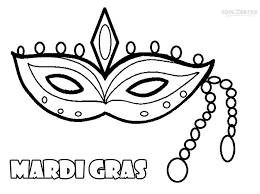 They feature masks, beads, king cake, and parade float characters! Printable Mardi Gras Coloring Pages For Kids