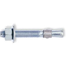 Holds securely even in hollow walls or ceilings. 1 2 X 4 1 4 Trubolt Zinc Plated Carbon Steel Wedge Anchor Fastenal