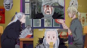 One of the two cleaners of the en family who is responsible for killing people who mess with the family.; Dorohedoro How Shin And Noi First Met Youtube
