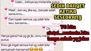 Apabila dari info sms atau notifikasi balasan tersebut ada poin yang diteruskan, maka hp atau wa anda sedang disadap. Prank Putusin Pacar Sampai Nangis Lewat Chat Wa Topik Chat Wa Sedih Romantis Bikin Baper Youtube