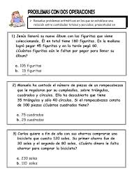 Resultado De Imagen Para Problemas De Operaciones Combinadas Para Tercero De Prim Matematicas De Quinto Grado Matematicas Tercer Grado Matematicas Cuarto Grado
