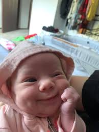 Everleigh Grace Burndred born April 18 2019 8 weeks early now fits her  Flames Hat Go Flames Go🔥🔥🔥