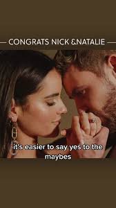 #nickviall is newly #engaged to #nataliejoy he shares why he said YES to  the #relationship even though he was scared of it falling apart, clearly it  didn’t and I’m thrilled for him. Go listen to the ...
