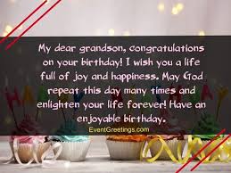 Here i leave these beautiful birthday words for a very special goddaughter, to whom i wish her a sea of happiness. Birth Of Grandson Wishes