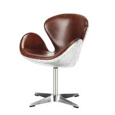 Fauteuil Vintage En Cuir Marron Harisson Maisons Du Monde Fauteuil Vintage Fauteuil Retro Fauteuil