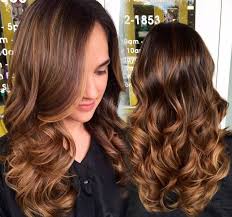 Meches caramel et miel sur cheveux chatain foncé source google image. Balayage Caramel Et Meches Caramel Sur Cheveux Bruns Et Chatains