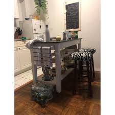 pottery barn kitchen island table aptdeco