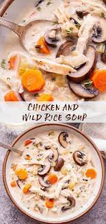 Chicken And Wild Rice Soup Recipe Comfort Soup Recipes Soup Recipes Slow Cooker Recipe Using Chicken
