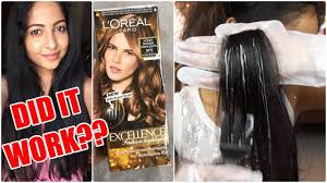 First Impressions Loreal Excellence Fashion Highlights Did It Work Stacey Castanha
