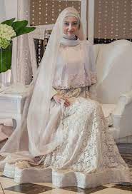 Model Gaun Brokat Pernikahan Pengantin Muslim Gaun Pengantin Pakaian Pernikahan