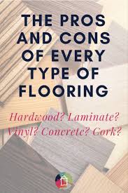 The Pros Cons Of Flooring Types How To Choose Types Of Flooring Flooring Flooring Options