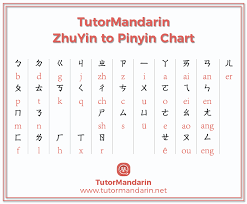 Chinese Zhuyin To Pinyin Chart Free Pdf Download Learn