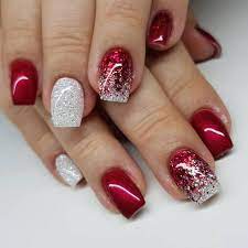 Mar 30, 2020 · how to remove gel nail polish quickly and easily without damaging your nails, using acetone, foil, and cotton, according to expert nail technicians. Decorinspiracom Designs Holiday Glitter Winter Nail 24 Nail Designs Winter Holiday Glitter 60 24 Nail D Christmas Gel Nails Xmas Nails Christmas Nails