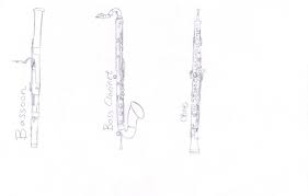 100% free musical instruments coloring pages. Bassoon Bass Clarinet And Oboe By Pehlx94 On Deviantart