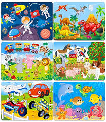 Get hints, track time, print, access previous puzzles and much more. Puzzles For Kids Ages 4 8 Year Old 60 Piece Colorful Wooden Puzzles For Toddler Children Learning Educational Puzzles Toys For Boys And Girls 6 Puzzles Pricepulse