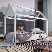 Geeignet für betten mit einer mindestlänge von 156 cm und einer matratzentiefe von 10 cm bis 24 cm. Kinderbett Mit Lattenrost Gitter Und Matratze 90x200cm Hausbett Holz Weiss Bettenhaus Bett Jugendbett En Casa Baby Baby Kinderbetten Ayurvedanetworkbhu Com