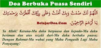 Bolehkah niat puasa ramadhan dibaca hanya sekali untuk puasa sebulan penuh? Doa Buka Puasa Ganti Ramadhan