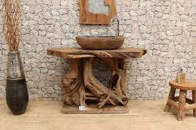 Waschtisch mit unterschrank 120 cm waschtisch mit unterschrank 120 cm, die drei beliebtesten. Massiver Waschtisch Unterschrank Aus Wurzelholz Teakholz Teak Holz Teakholz Teak