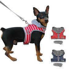 dog harness leash set dog hoodie vest for small and medium dogs ev kopekleri kedi kopek kopek