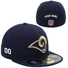 Men S New Era St Louis Rams Customized Onfield 59fifty Football Structured Fitted Hat Nfl Hats Personalized Football St Louis Rams