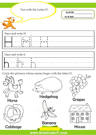 Letter H Worksheets For Prek Letter H Alphabet Letter H Worksheets Kindergarten Letters Dot Letters