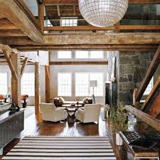 Industrial design is for the ones who thrive in busy cities and urban jungles. Interior Design With Reclaimed Wood And Rustic Decor In Country Home Style